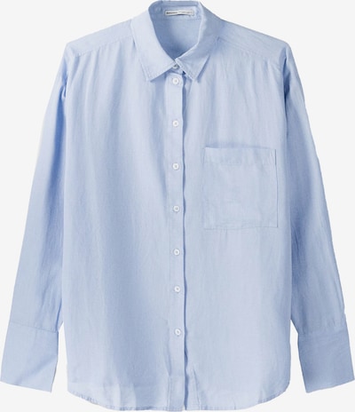 Bershka Bluse in taubenblau, Produktansicht