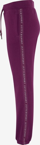 Jette Sport Tapered Pants in Purple