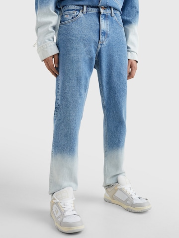 Tommy Jeans Tapered Jeans 'Scanton Y' in Blauw: voorkant