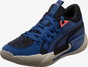 PUMA Athletic Shoes 'Court Rider Chaos Clydes Closet' in Blue: front