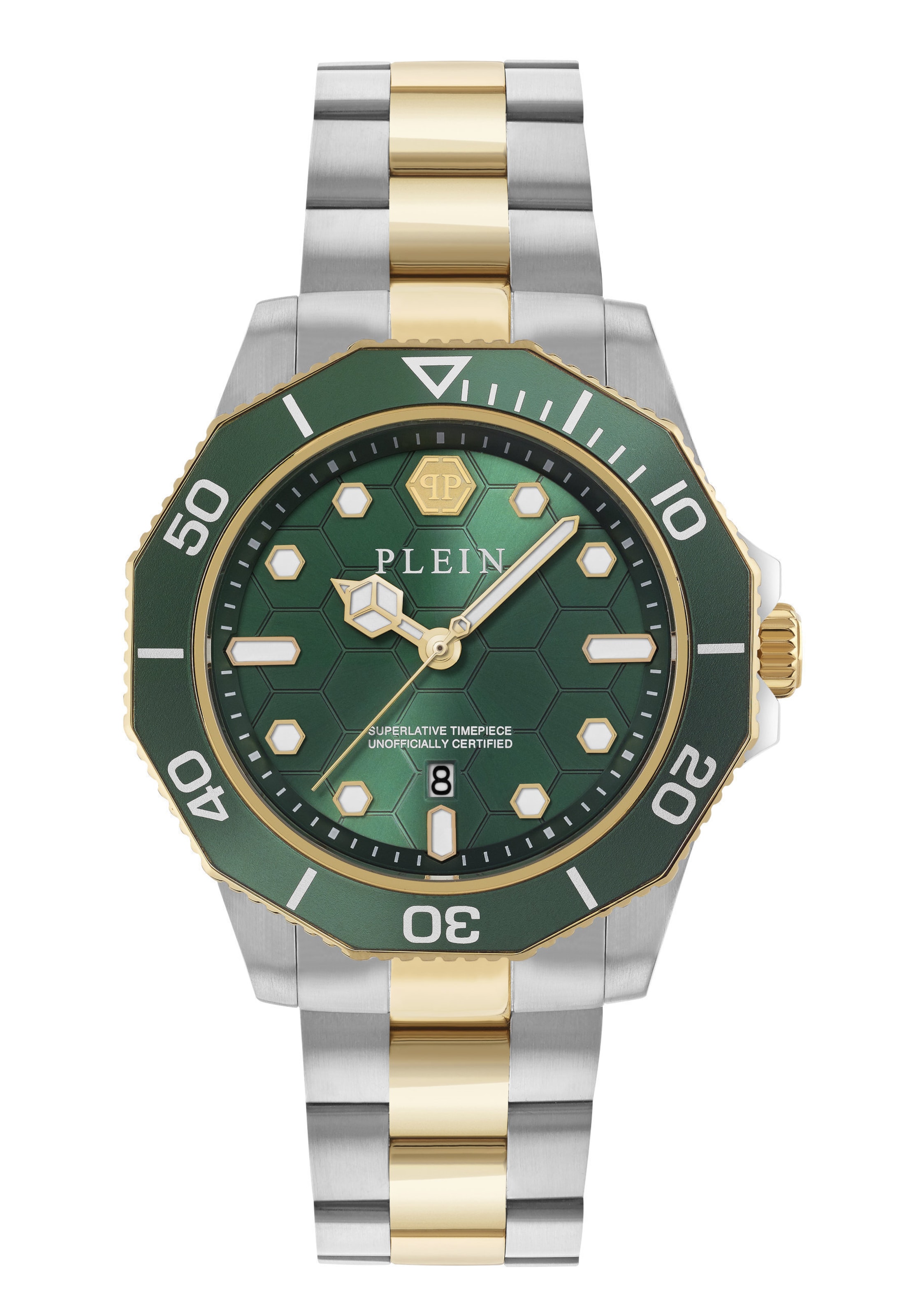 Philipp Plein Watches Analog watch ' AQUASTORM ' in Silver: front