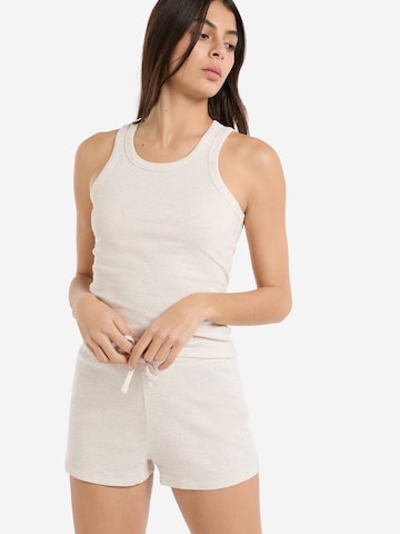 ETAM Pyjamashorts 'Joani' in Beige