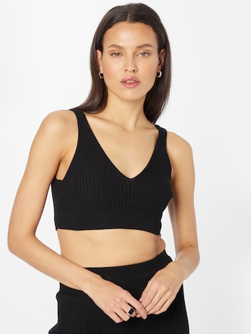 Tops en tricot 'MADDIE' ONLY en noir : devant