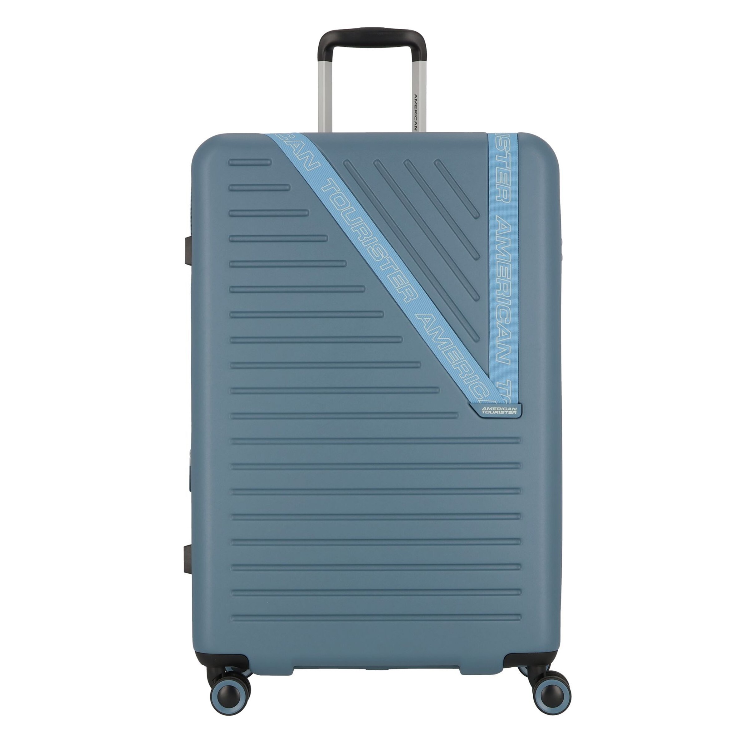 Trolley 'Dynabelt' di American Tourister in blu: frontale