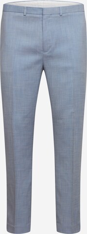 BURTON MENSWEAR LONDON regular Bukser med fals i blå: forside