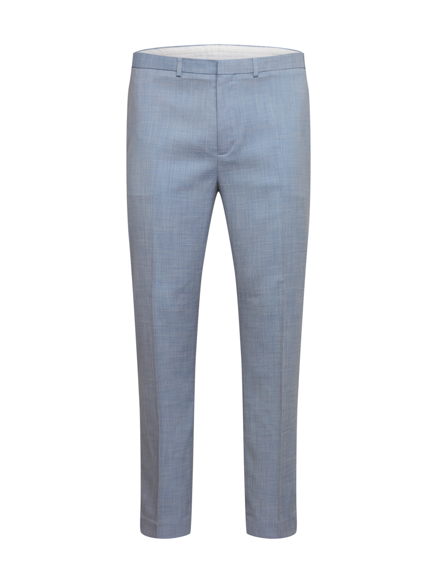 Abbigliamento PLNbj BURTON MENSWEAR LONDON Pantaloni con piega frontale in Blu Chiaro 