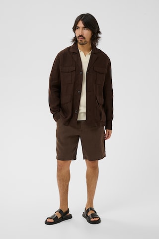 Matinique Between-season jacket 'Drakes' in Brown