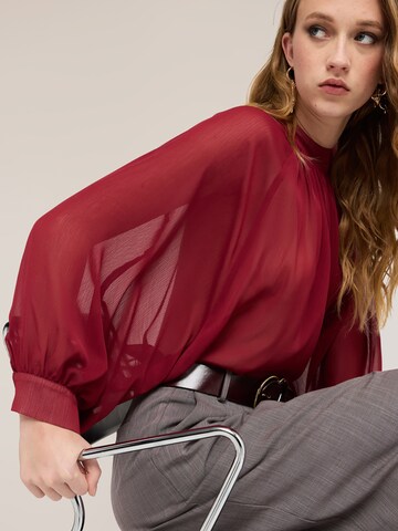 MOTIVI Blouse in Rood