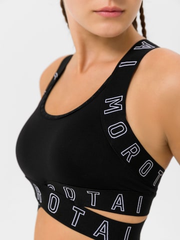 MOROTAI High Support Sport-BH 'CROSS' in Schwarz