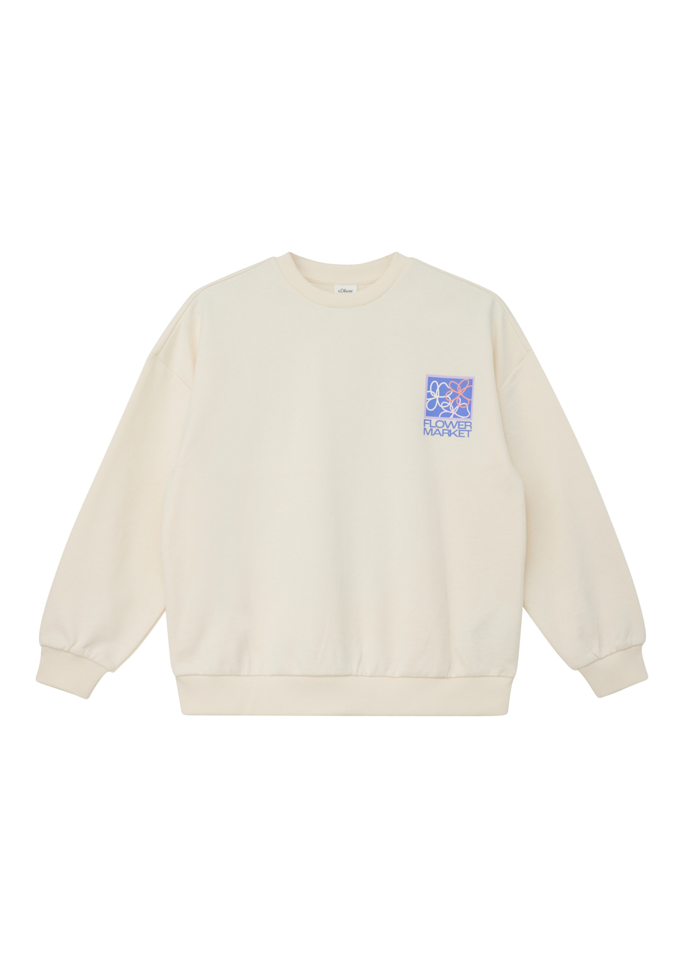s.Oliver Sweatshirt in Off white, Item view
