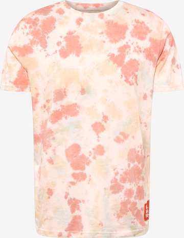 T-Shirt QS en rose : devant