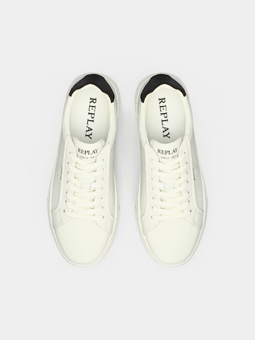 REPLAY Platform trainers 'EVAN CLASS' in White