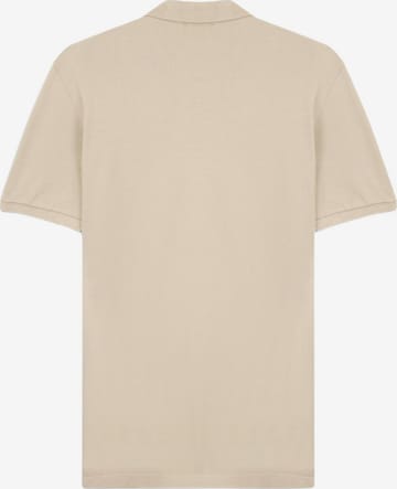 LTB Jeans - Camiseta 'LTB Jeans Herren-Polohemd aus Piqué mit Reißverschluss' en beige: frente