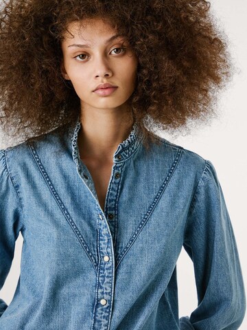 Chemisier Pepe Jeans en bleu