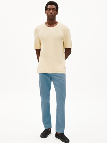 ARMEDANGELS Regular Trousers 'Aaster' in Blue: front