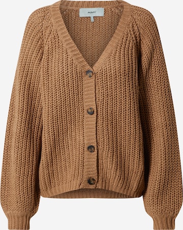 Moves Knit Cardigan in Brown: front