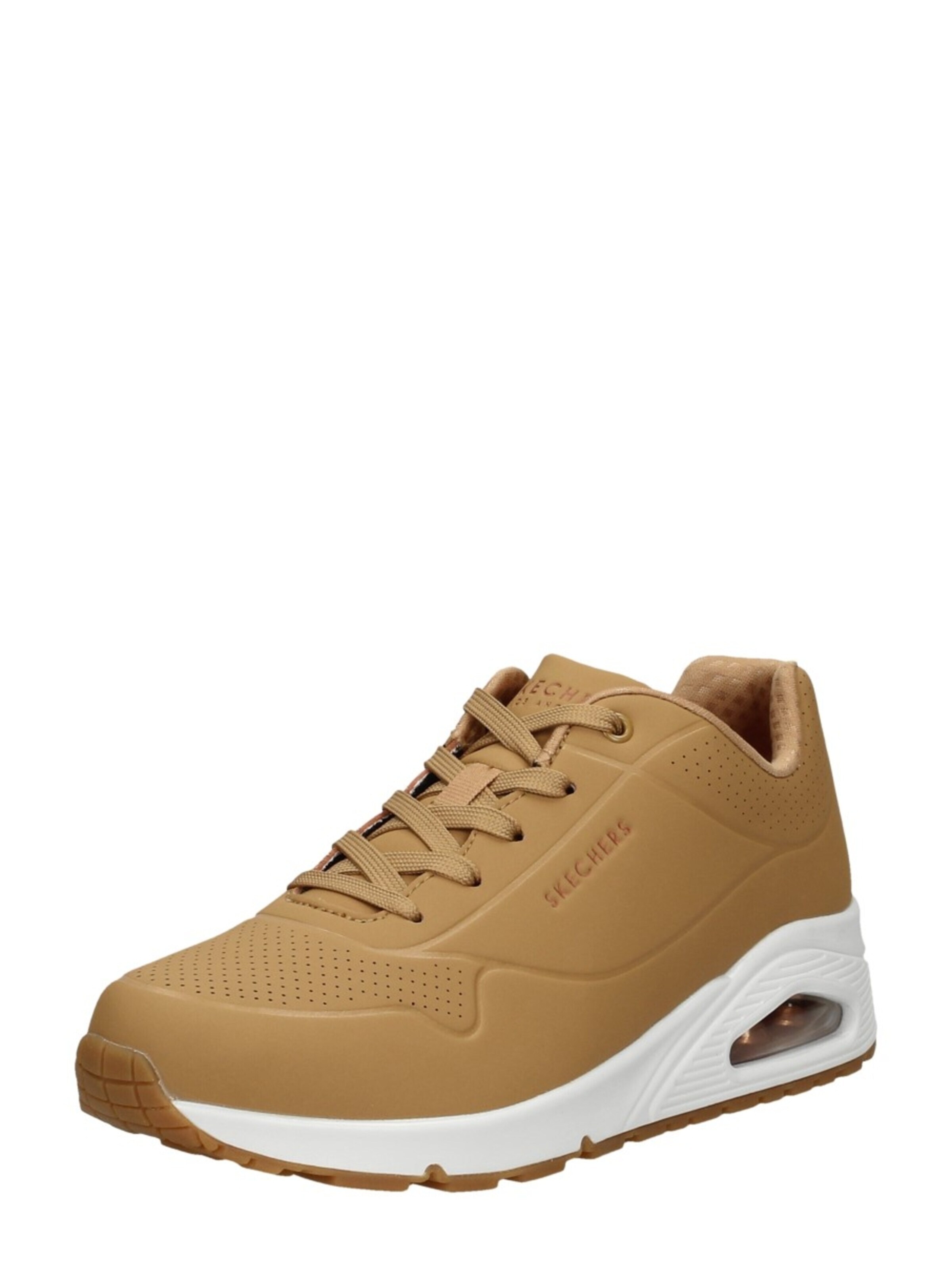 SKECHERS Sneakers laag 'Uno - Stand On Air' in Bruin