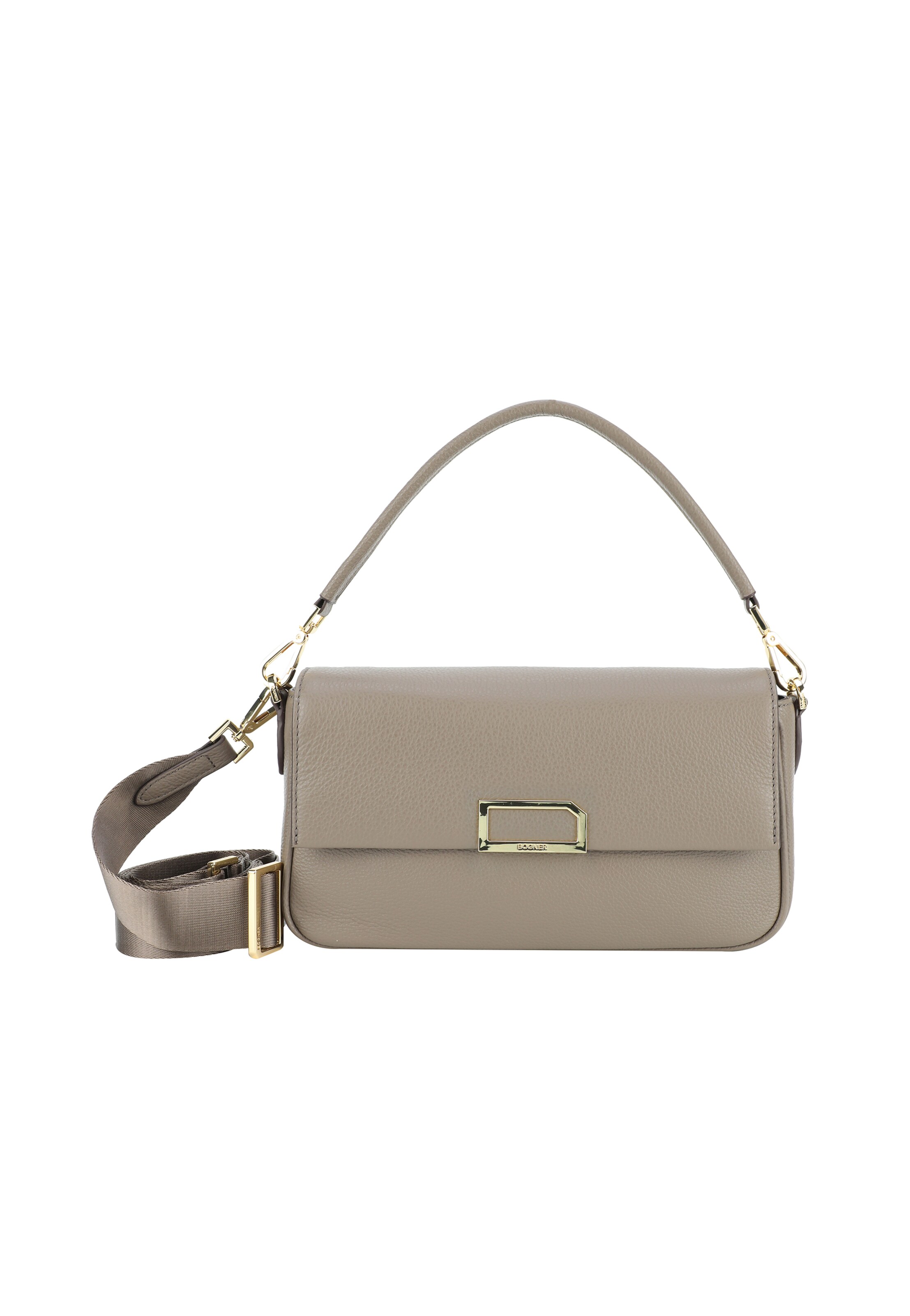 BOGNER Schoudertas 'Pontresina Nera' in Bruin: voorkant