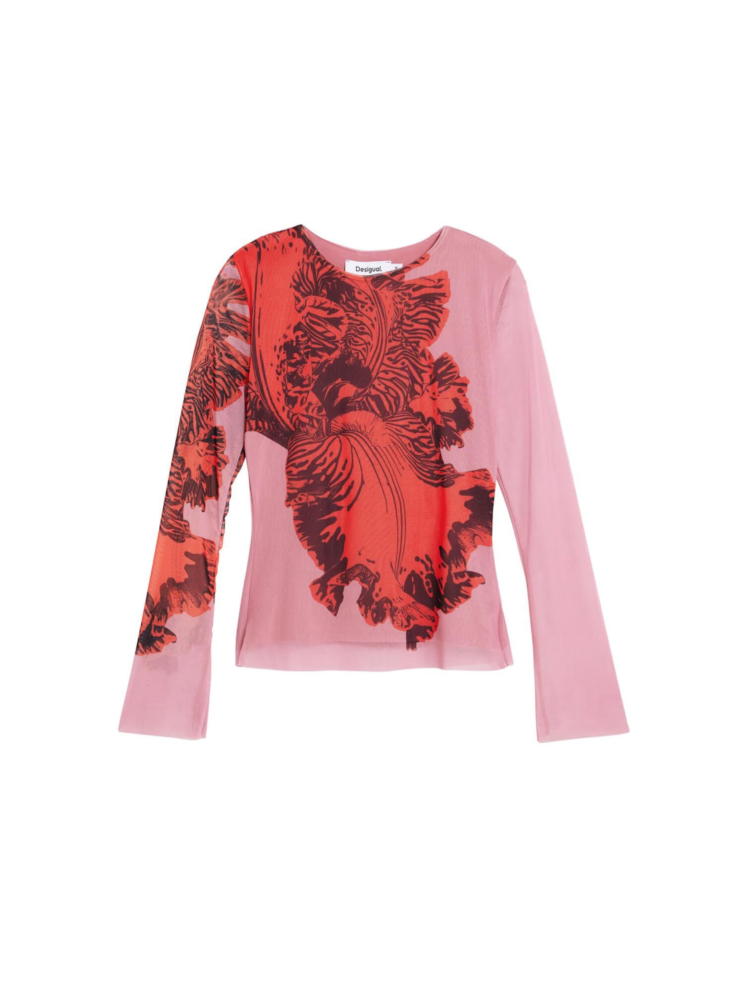 Desigual Tričko – pink: přední strana