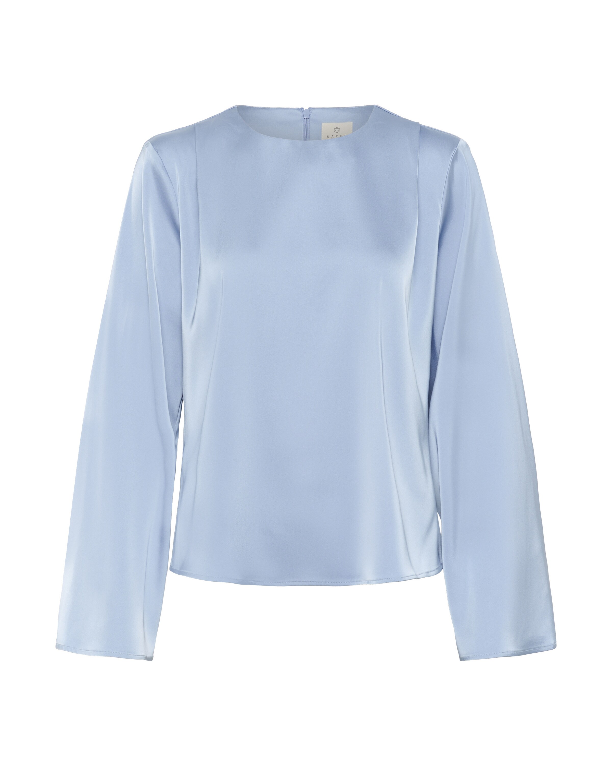 Chemisier 'Hill' Kaffe en bleu : devant