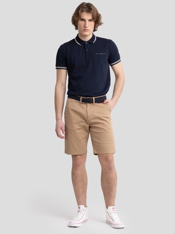 BIG STAR Poloshirt 'Wladym' in Blau