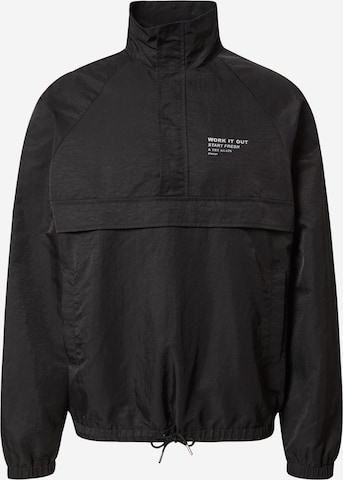 DAN FOX APPAREL Between-Season Jacket 'Bennet' in Black: front