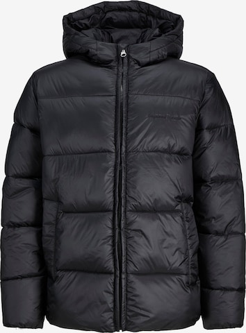 Jack & Jones Junior Winterjacke in Schwarz: Vorderseite