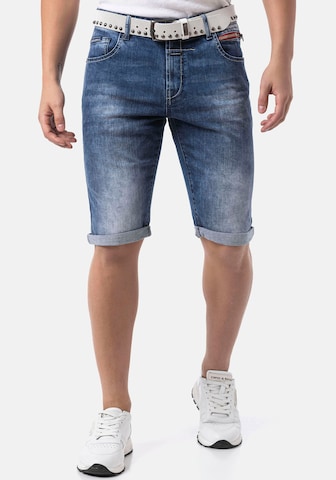 CIPO & BAXX Slim fit Jeans in Blue: front