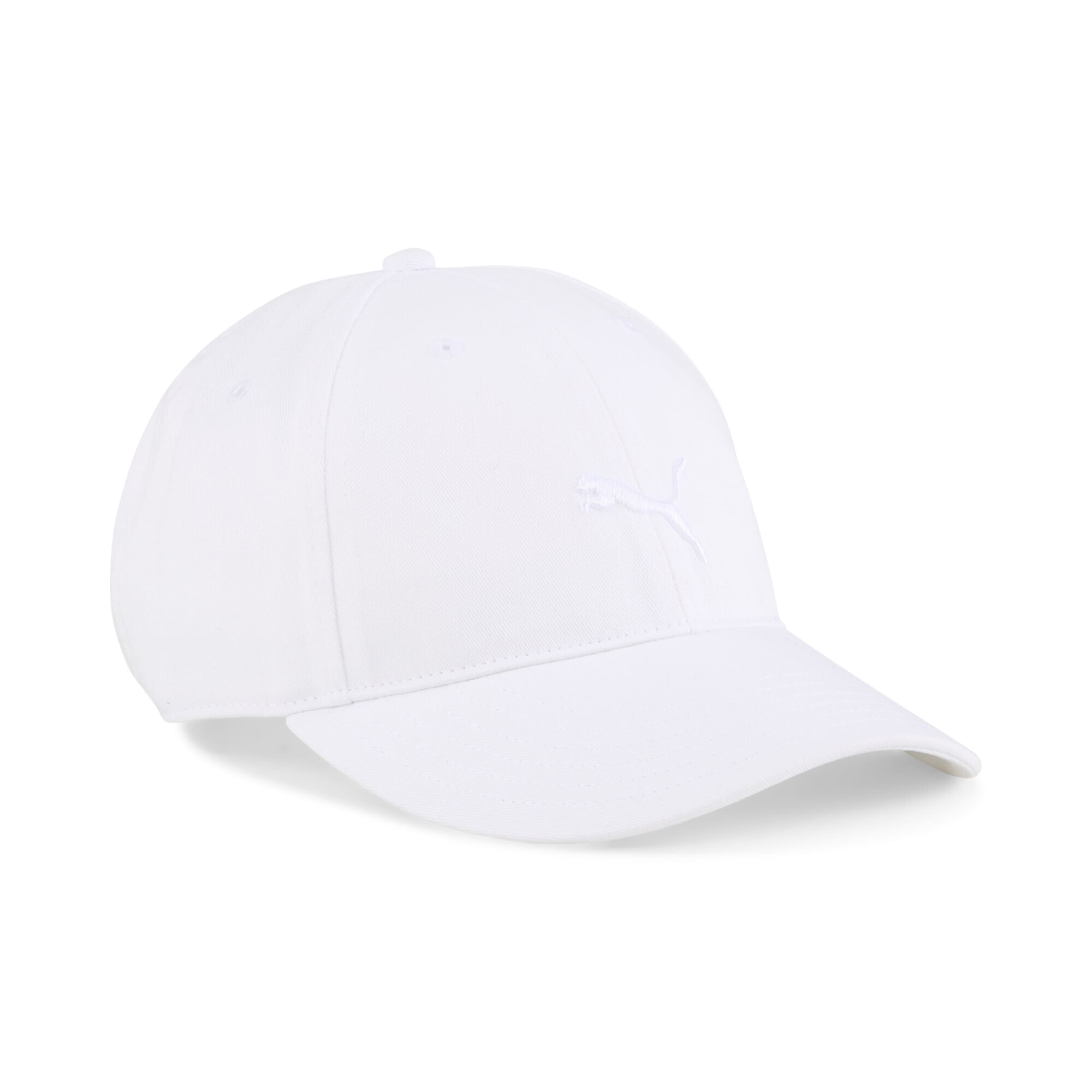 Casquette de sport 'Premium Essentials' PUMA en blanc : devant