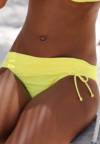 Pantaloncini per bikini 'Happy' di BUFFALO in giallo: frontale