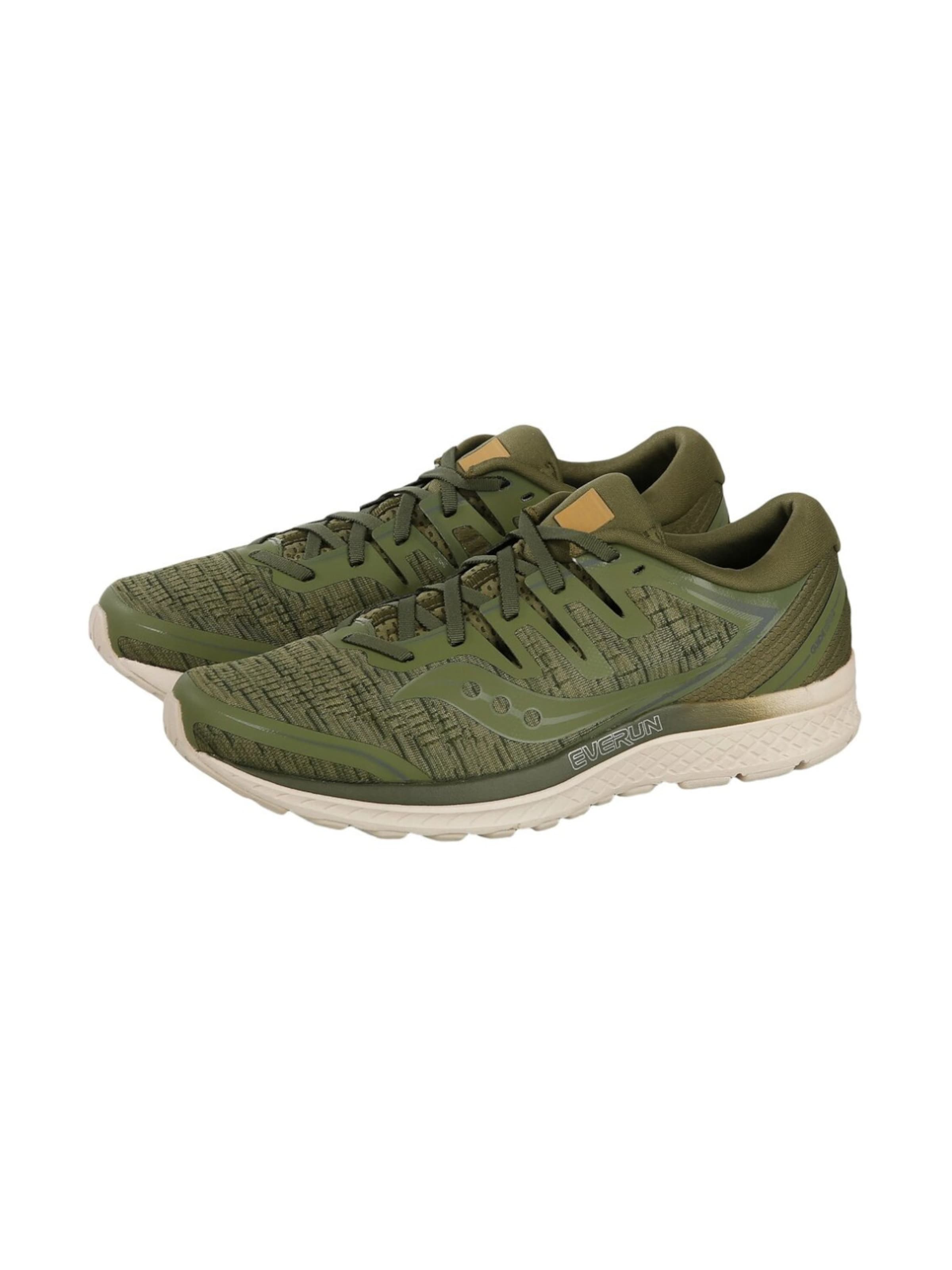 Chaussure de course 'GUIDE ISO 2' Saucony Originals en vert : devant