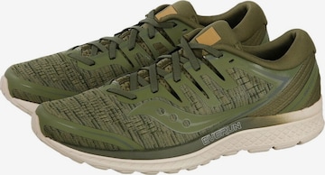 Chaussure de course 'GUIDE ISO 2' Saucony Originals en vert : devant