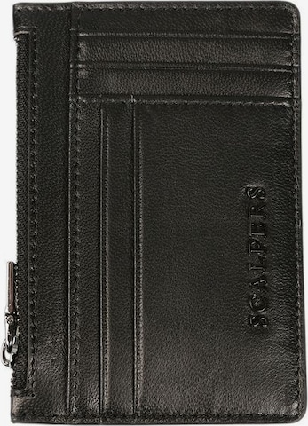 Scalpers Wallet in Black: front