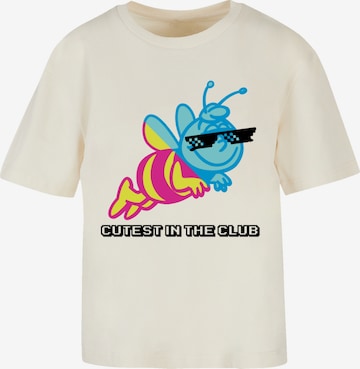 F4NT4STIC Shirt 'Die Biene Maja' in Beige: Vorderseite