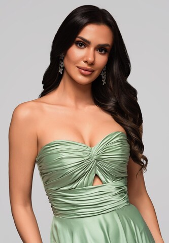 Robe de soirée Ombre en vert