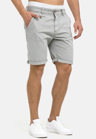 INDICODE JEANS Regular Shorts 'Cuba' in Grau