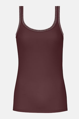 Maillot de corps 'Modal Lace' Mey en marron