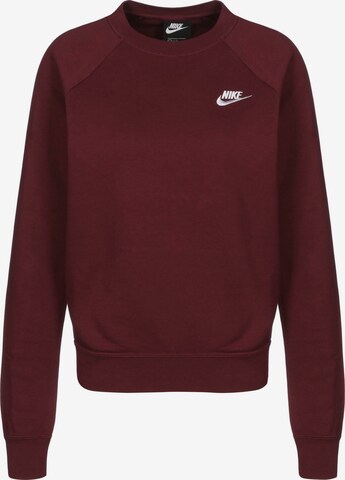 Nike Sportswear Sweatshirt 'Essential' in Red: front