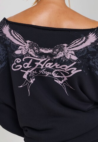 juoda Ed Hardy Megztinis: galas