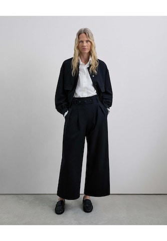 Scalpers Wide leg Παντελόνι σε μπλε: μπροστά