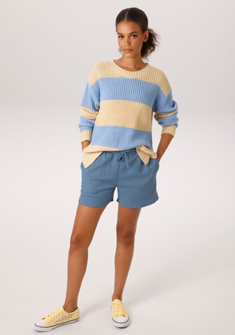 Aniston CASUAL Regular Pants in Blue