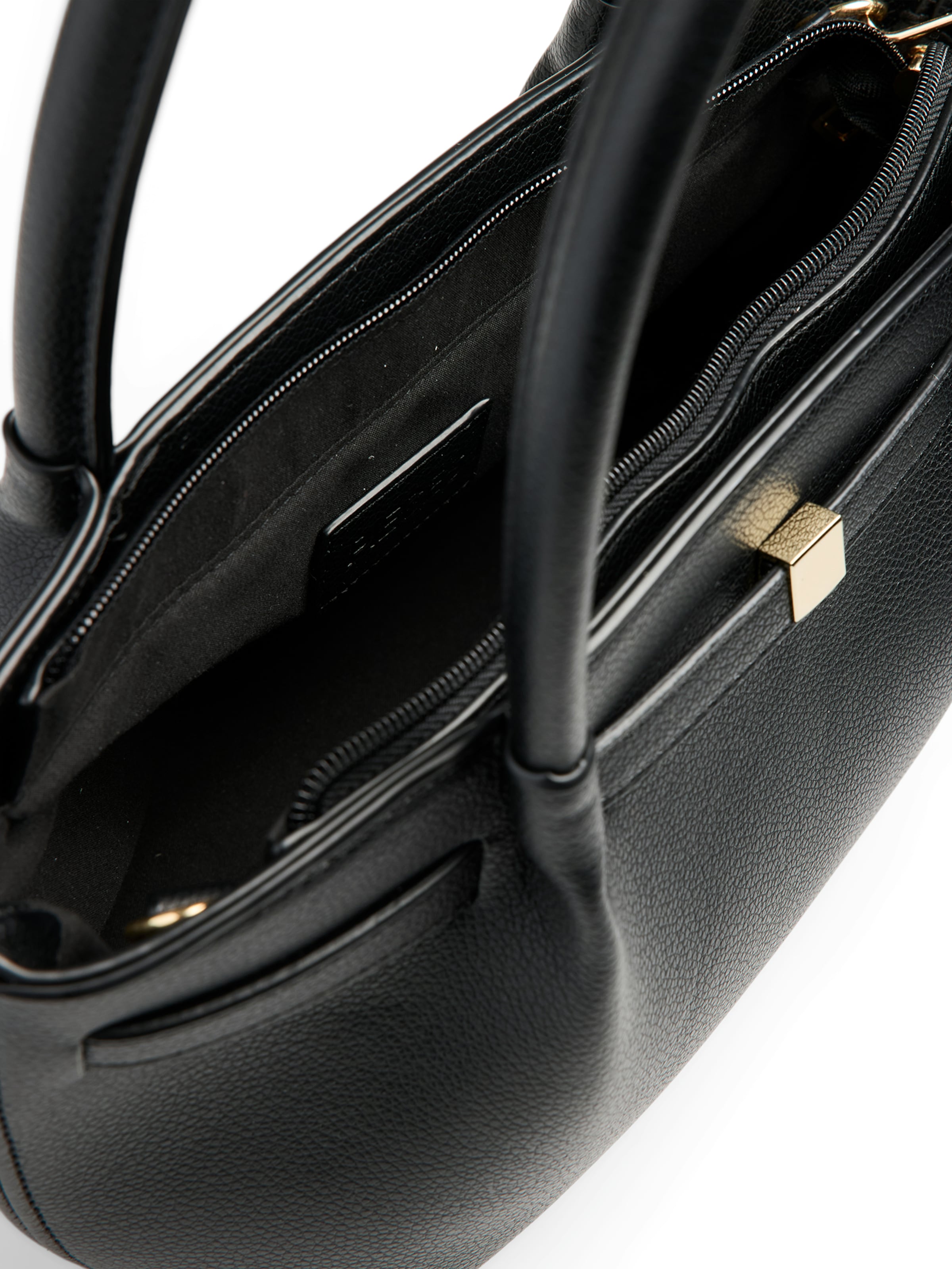 PIECES Handtasche in Schwarz