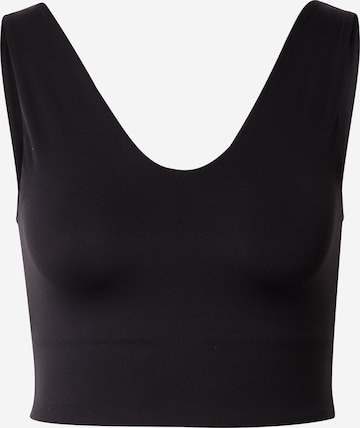 Hey Honey Bustier Sport-BH in Schwarz: predná strana