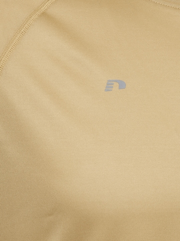 Newline Functioneel shirt 'Beat' in Bruin