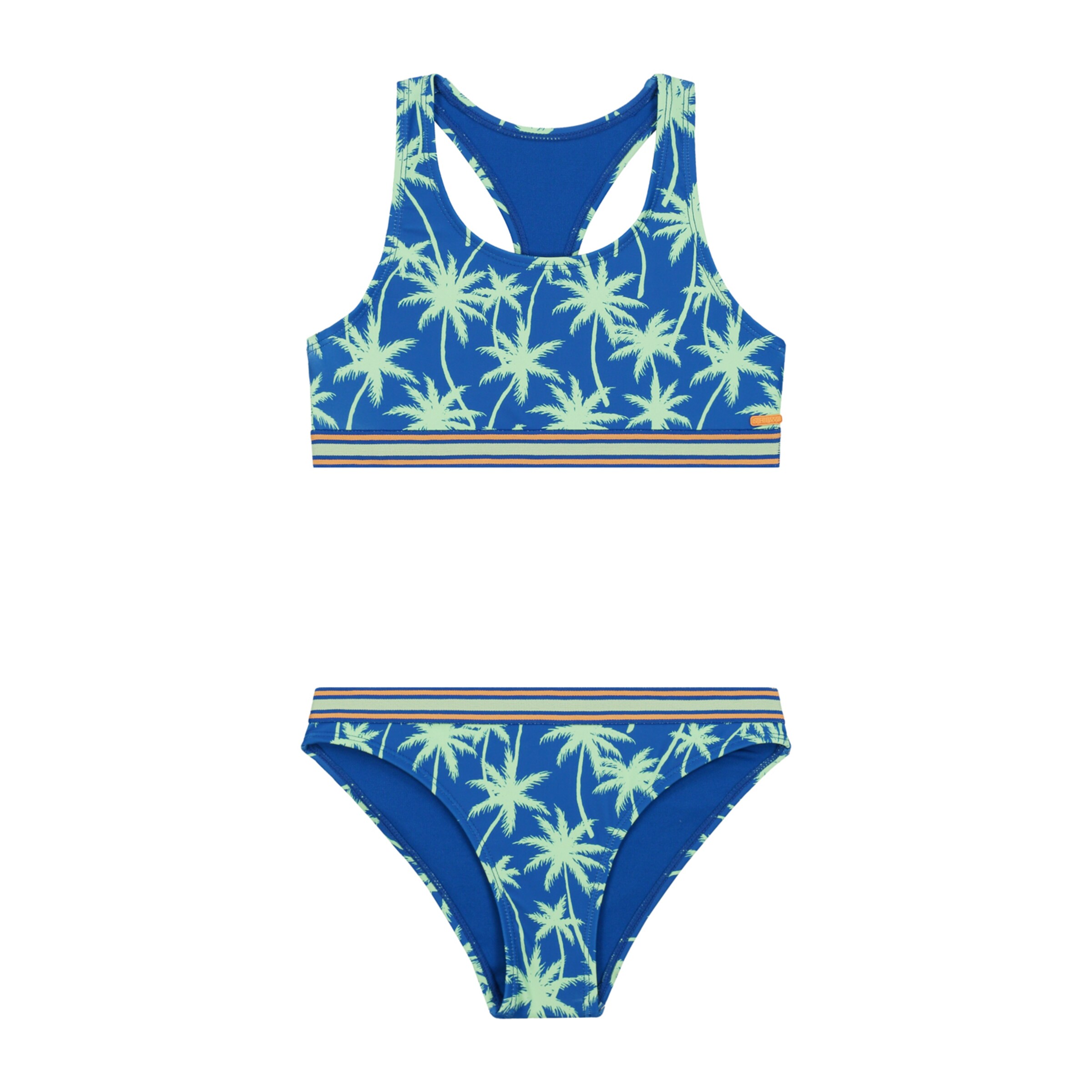 Shiwi Bustier Bikini 'Charlie' in Blau ABOUT YOU
