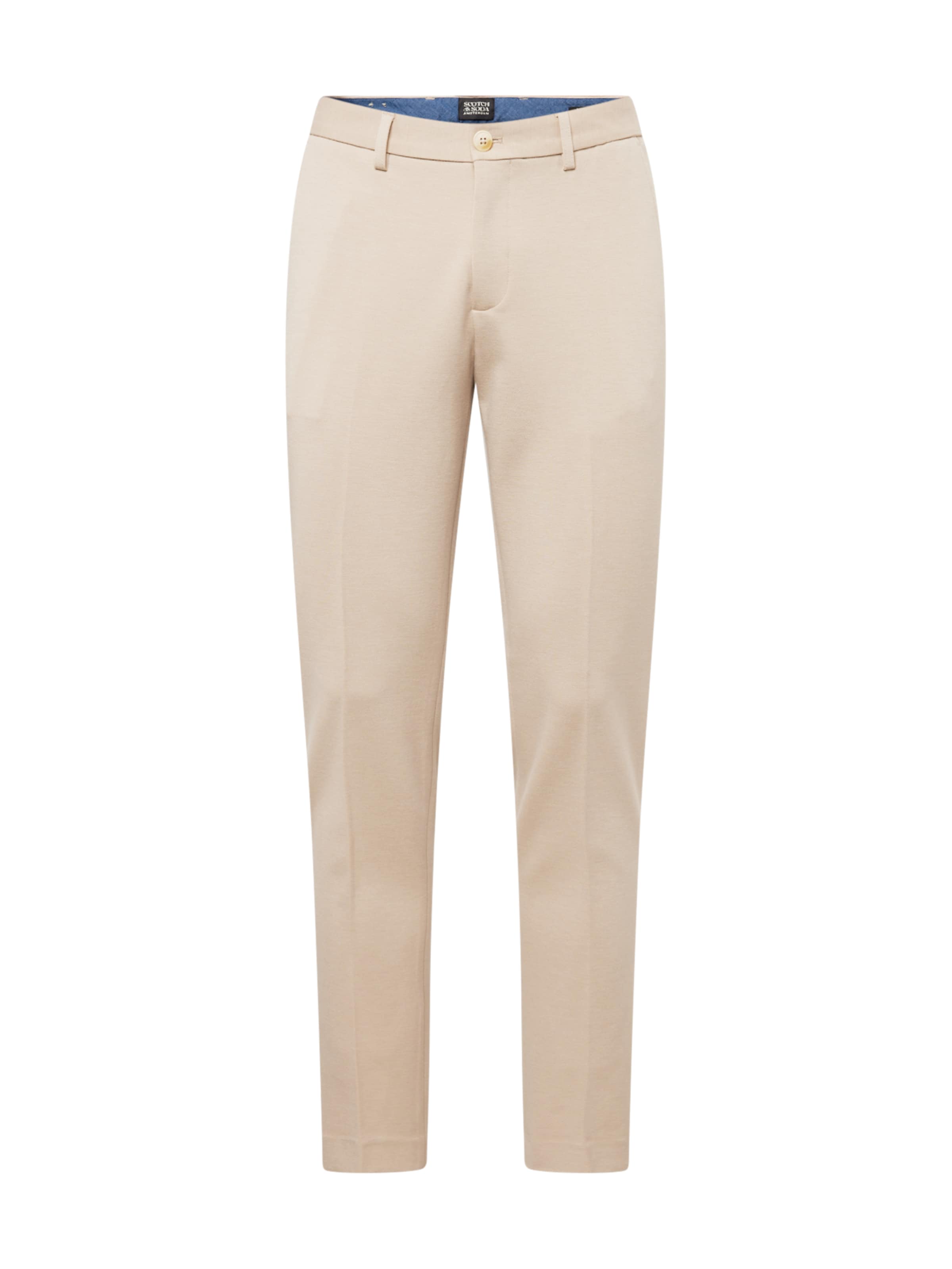 SCOTCH & SODA Slim fit Chino trousers 'Mott' in Beige: front