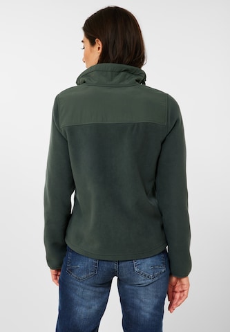 CECIL Fleece Jacket in Green