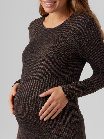 Vero Moda Maternity Knitted dress 'KARITA' in Black