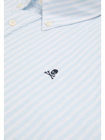 Scalpers Regular fit Button Up Shirt 'New Jon' in Blue