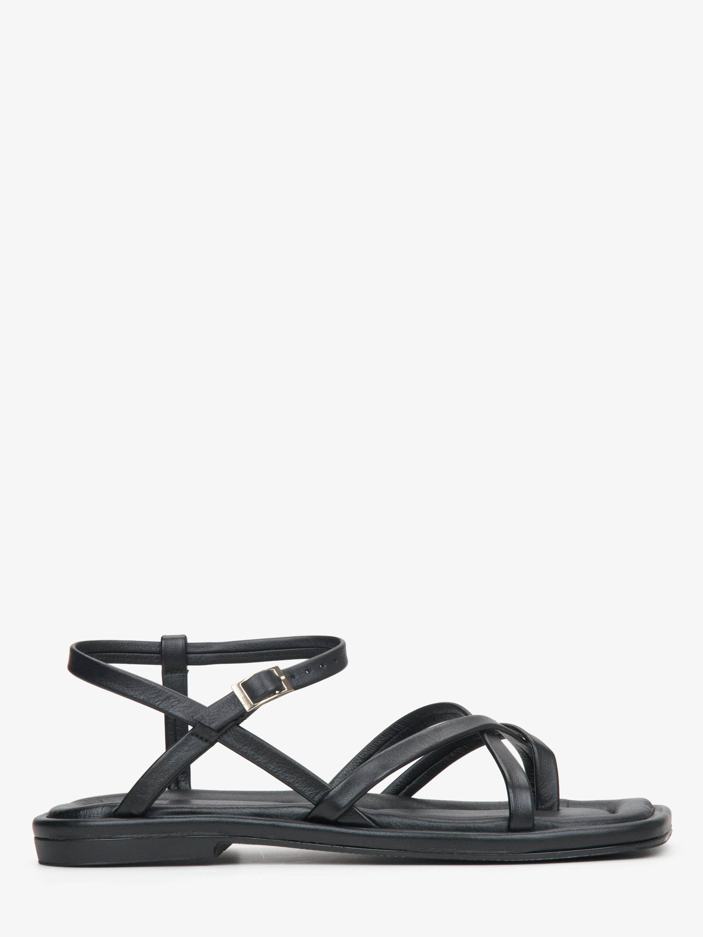 Estro Sandaler '057-55' i sort: forside